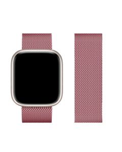 FORCELL F-DESIGN FA03 magnetic stainless steel strap for APPLE Watch 42 / 44 / 45 / 49 mm rose gold