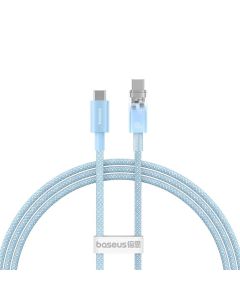BASEUS cabel Type C to Type C PD 6A 100W Explorer P10319703311-00 / CB000043 1 m blue