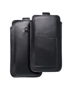 ROYAL - Leather universal blet pocket / black - Size 2XL+wide - SAMSUNG A12 / NOTE 9 / XIAOMI REDMI NOTE 10 PRO