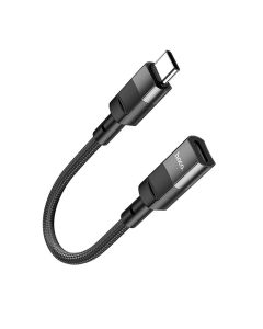 HOCO adapter OTG Type C (male) to Lightning (female) 3A U107 0 1 m black