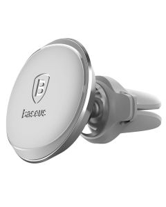 BASEUS magnetic car holder for air vent SUGX020012/SUGX-AOV silver