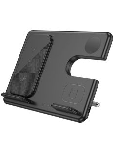 EOL HOCO wirelles charger 3in1 compatible with Samsung Watch 15W CQ2 black