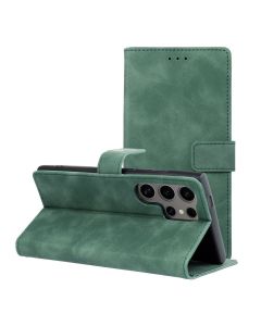 TENDER Book Case for SAMSUNG S24 Ultra green