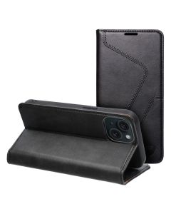 FORCELL F-PROTECT RFID Blocker book case for IPHONE 15 black