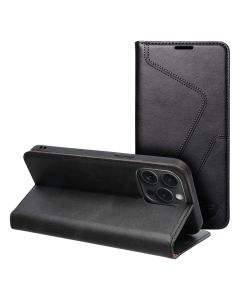 FORCELL F-PROTECT RFID Blocker book case for IPHONE 15 Pro Max black