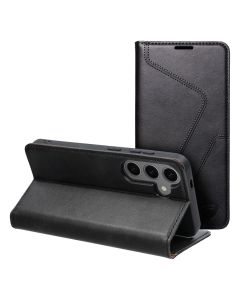 FORCELL F-PROTECT RFID Blocker book case for SAMSUNG S24 black