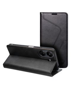 FORCELL F-PROTECT RFID Blocker book case for XIAOMI Redmi 13c / POCO C65 black