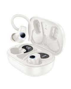 HOCO wireless bluetooth earphones TWS EQ8 milky white