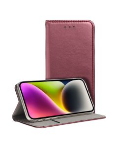 SMART MAGNETO Book case for XIAOMI Redmi Note 13 Pro Plus 5G burgundy