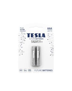 TESLA alkaline battery R3 (AAA) SILVER+ [2x120] 2 pcs