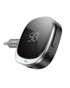 HOCO adapter AUX Jack 3 5 mm BLUETOOTH with display E80 black