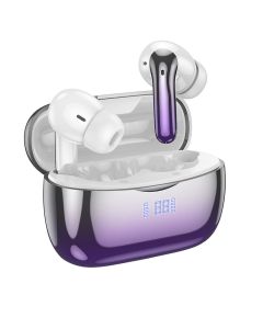 HOCO wireless earphones bluetooth TWS ANC + ENC EQ16 purple glaze