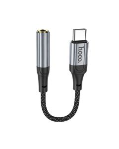 HOCO adapter AUX Type C to Jack 3 5 mm LS36 0 12 m black
