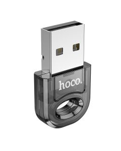 HOCO adapter USB A bluetooth UA28 transparent black