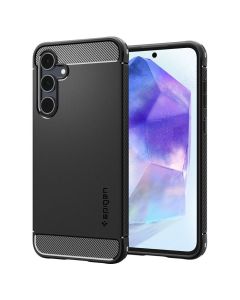 SPIGEN case RUGGED ARMOR case for SAMSUNG A55 5G matte black