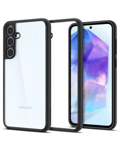 SPIGEN case ULTRA HYBRID for SAMSUNG A55 5G matte black