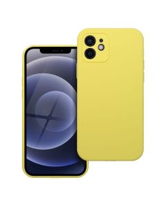 Case SILICONE 2mm for IPHONE 12 lemon