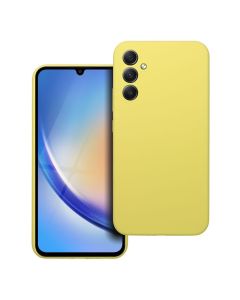 Case SILICONE 2mm for SAMSUNG A34 5G lemon