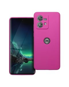 Case SILICONE 2mm for MOTOROLA EDGE 40 Neo pink