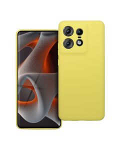 Case SILICONE 2mm for MOTOROLA EDGE 50 Pro lemon