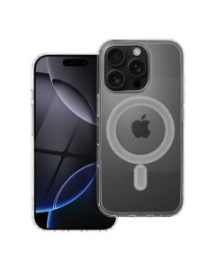 CLEAR MAG COVER (MID) case compatible with MagSafe for IPHONE 16 Pro transparent
