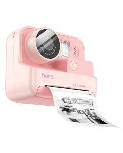 HOCO digital kids camera with printer DV200 pink