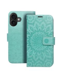 MEZZO Book case for IPHONE 16 mandala green