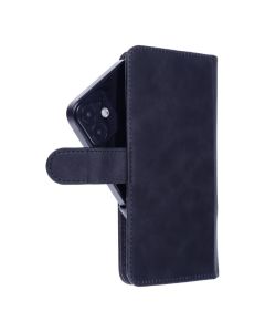 Universal book case COMMON size L for IPHONE 6 PLUS / 7 PLUS / 8 PLUS / XS MAX / 11 PRO MAX / SAMSUNG S20 FE / S21 FE / S10 PLUS / A10 / A32 / A54 / XIAOMI 12 LITE / HUAWEI P30 PRO dark blue