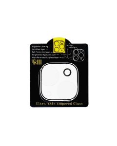 5D Full Glue Camera Tempered Glass - for iPhone 16 Pro Transparent