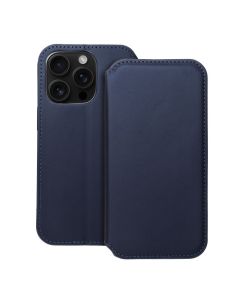 DUAL POCKET Book case for IPHONE 16 Pro navy
