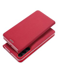 LUNA Book Carbon for SAMSUNG A51 red