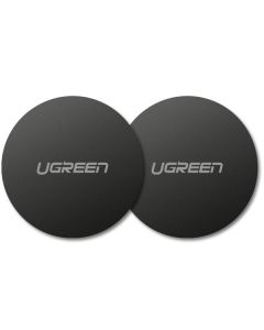 Metal Plate UGREEN for Magnetic Phone Holder, 2-Pack, Black 