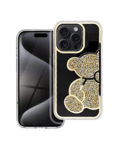 TEDDY BEAR Case for IPHONE 15 Pro Max gold
