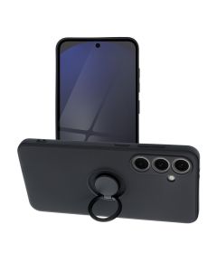 SILICONE RING case for SAMSUNG S24 FE black