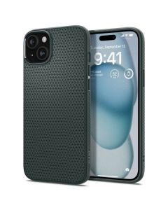 SPIGEN case LIQUID AIR for IPHONE 16 abbys green