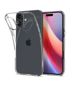 SPIGEN case LIQUID CRYSTAL for IPHONE 16 crystal clear