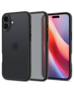 SPIGEN case ULTRA HYBRID for IPHONE 16 frost black