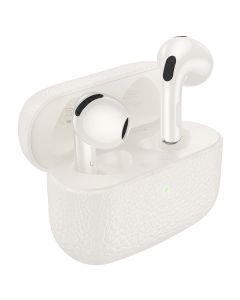 HOCO wireless earphones bluetooth TWS EQ15 milky white