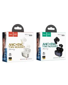 HOCO wireless earphones bluetooth TWS ANC + ENC EQ20 milky white