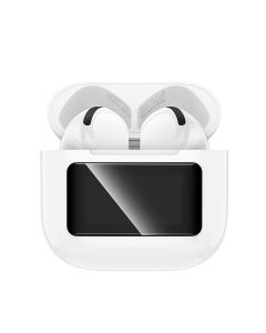 HOCO wireless earphones bluetooth with touch screen TWS EW73 white
