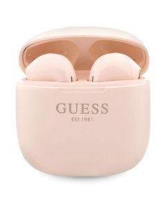 GUESS wireless earphones bluetooth TWS + docking station GUTWST26PSP (Classic EST Logo) pink