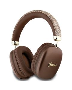 GUESS wireless headphones bluetooth GUBHK1GCTCSW (Gcube Metallic Script Logo) brown