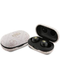 GUESS wireless earphones bluetooth + docking station TWS ENC GUTWSP4EGP (4G Metal) pink