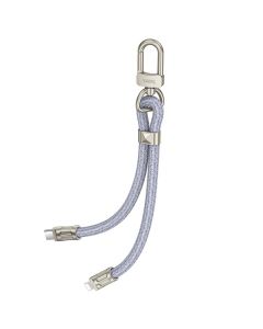 HOCO lanyard shape cable Type C to Lightning PD 20W GH5 0 22 m denim blue