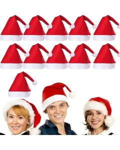 Santa Claus hat with pompom RC-K-296 red