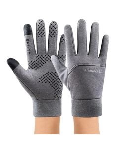 Winter gloves insulated with smartphone function size XL RC-K-1180 gray