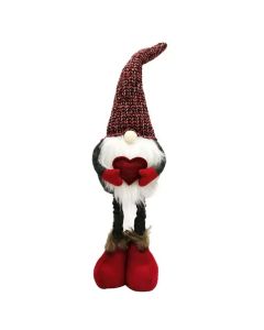 Christmas decoration elf on telescopic legs RC-K-280 red