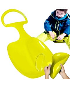 Slide for snow Apple shape RC-K-289 yellow