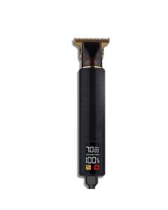 Hair clipper with display LED and replacable combs T9 black