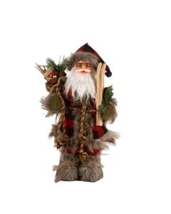 SCANDINAVIAN SAINT CLAUS CHRISTMAS FIGURINE FOR CHRISTMAS PREMIUM 45CM